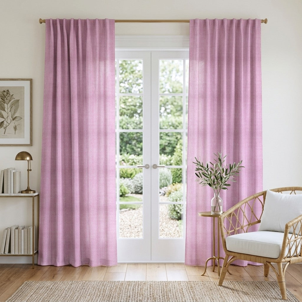 Blush - Curtain Panel - Sunroom