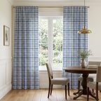 Brixton Plaid - Curtain Panel - Breakfast Nook