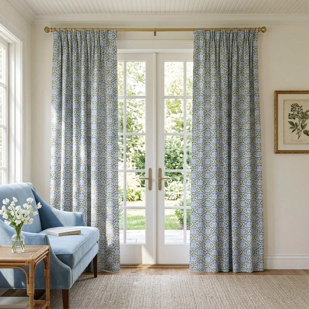 Diamond Days - Curtain Panel - Sunroom