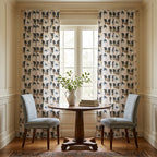 Aussie Life - Curtain Panel - Breakfast Nook