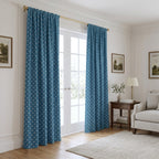 Blue Stars - Curtain Panel - Classic Living Room