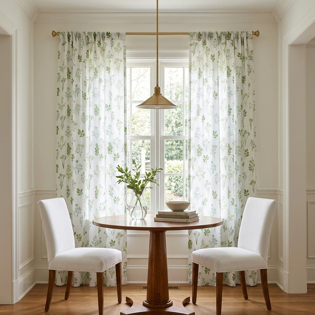 Fennel - Curtain Panel - Breakfast Nook