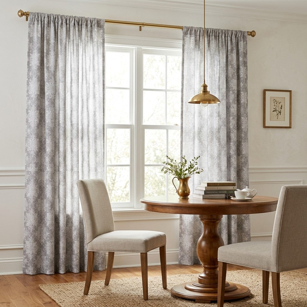 Chalk - Curtain Panel - Breakfast Nook