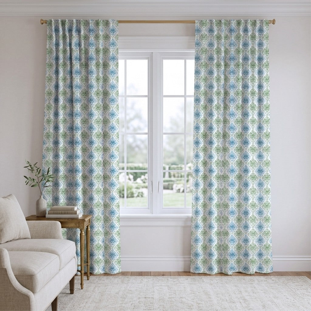 Daphne - Curtain Panel - Classic Living Room
