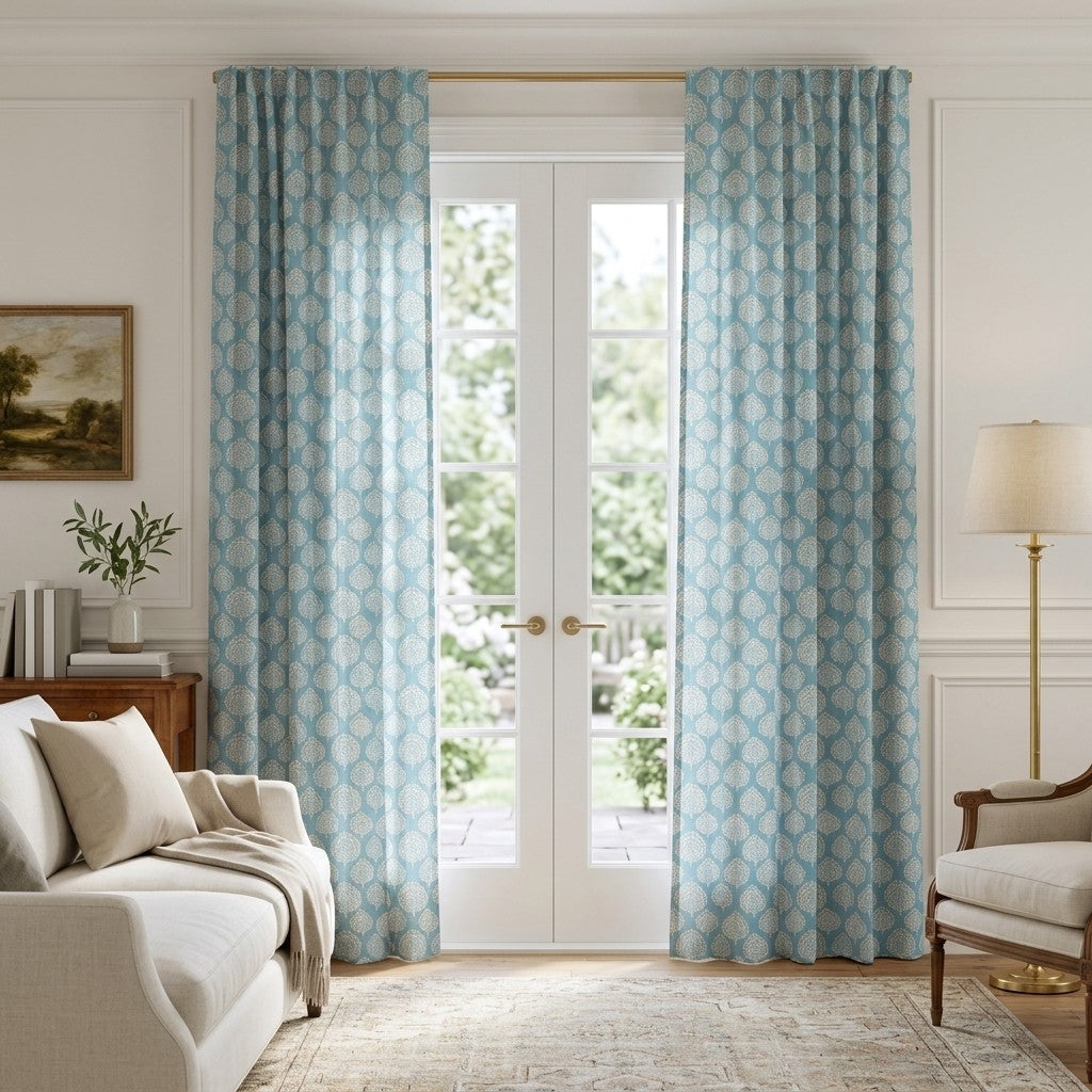 Carter - Curtain Panel - Classic Living Room