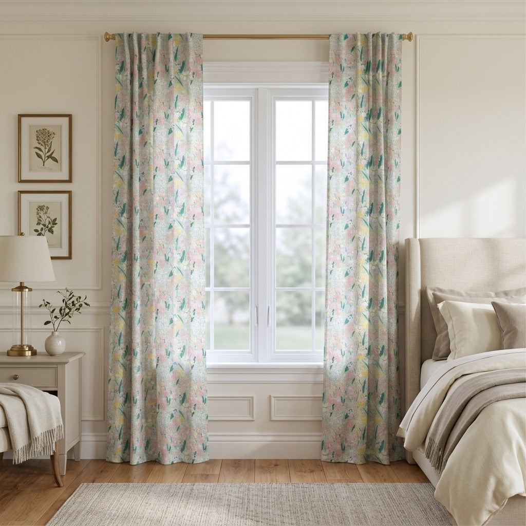 Magnolia - Curtain Panel - Serene Bedroom