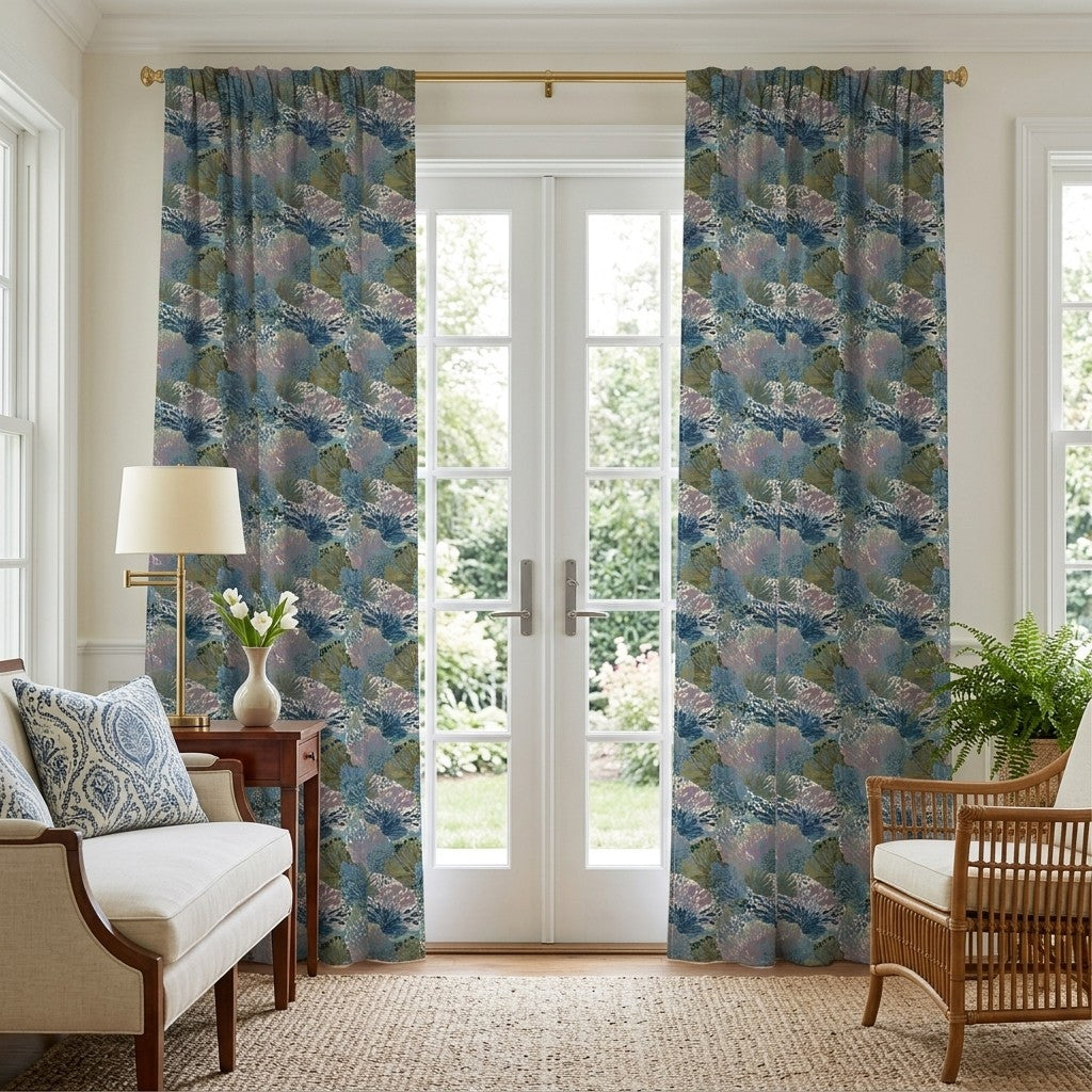 Ocean Lace - Curtain Panel - Sunroom