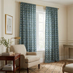 Saoirse Floral - Curtain Panel - Polished Sitting Room