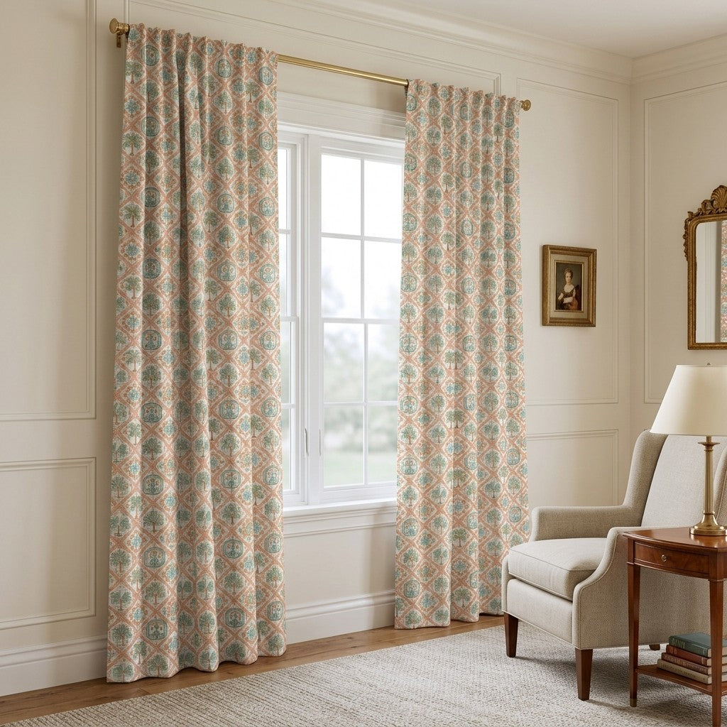 Wild Coast - Curtain Panel - Reading Corner