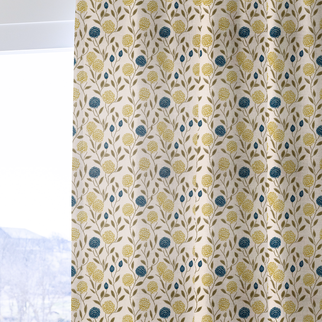 Beckett Blooms - Curtain Panel