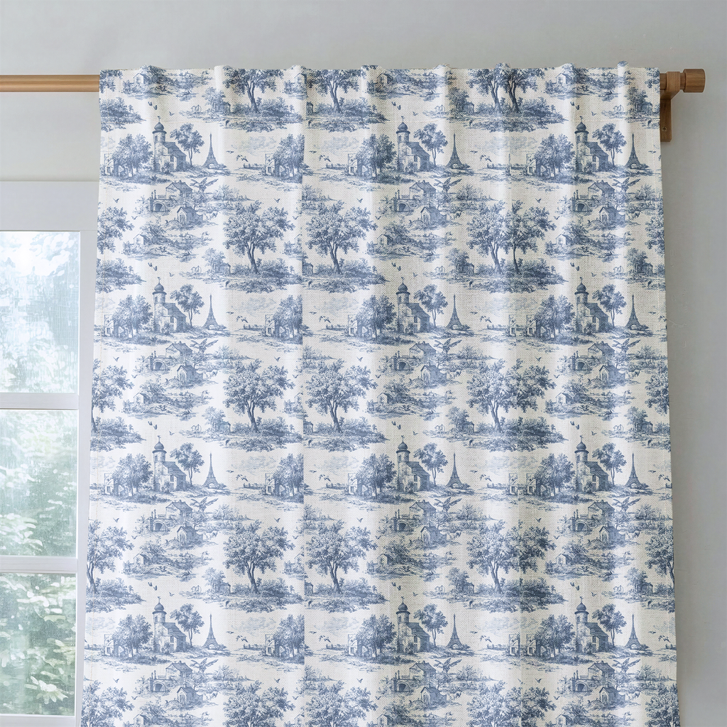 Alexandra Toile - Curtain Panel