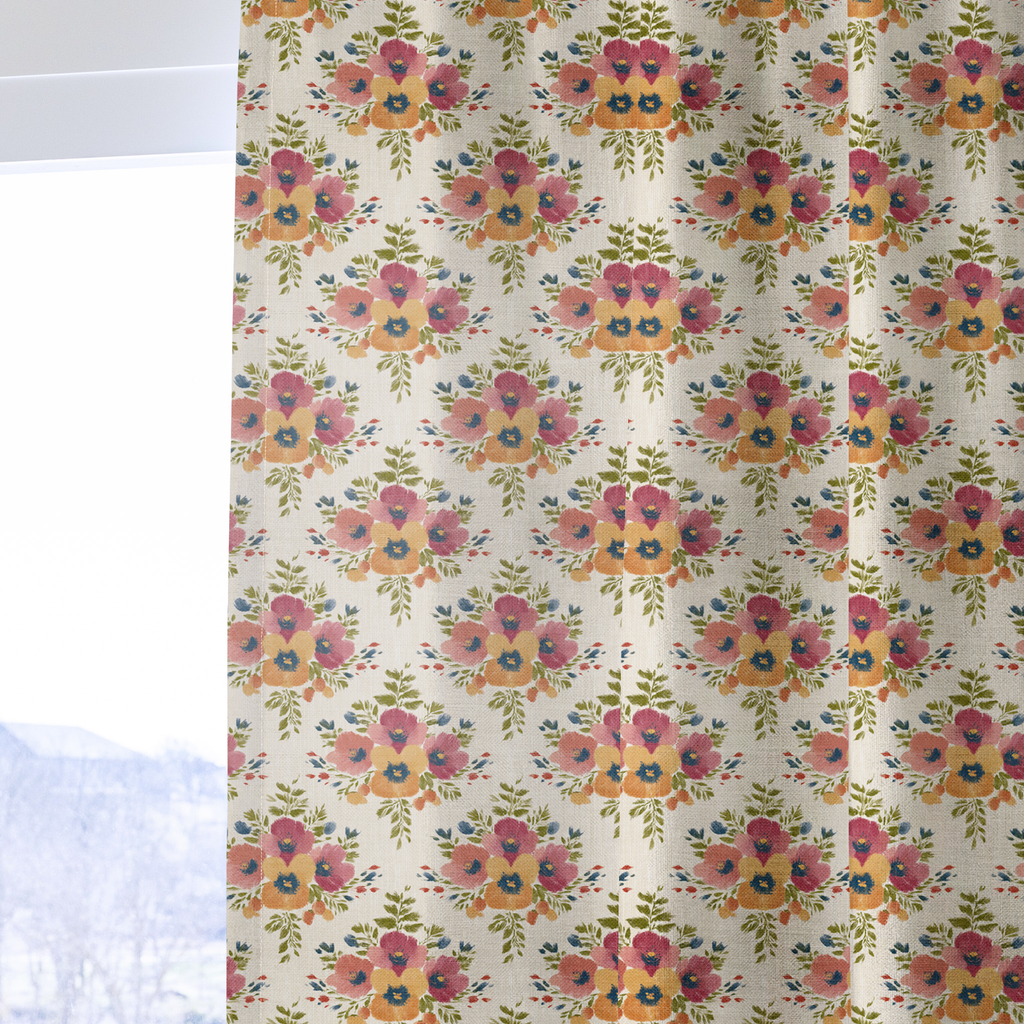 Aristea Bouquet - Curtain Panel