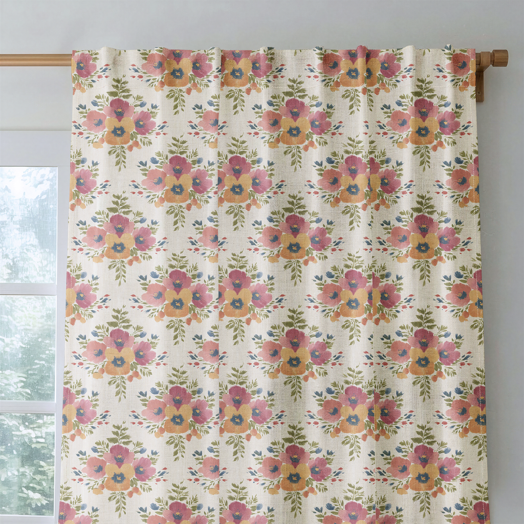 Aristea Bouquet - Curtain Panel