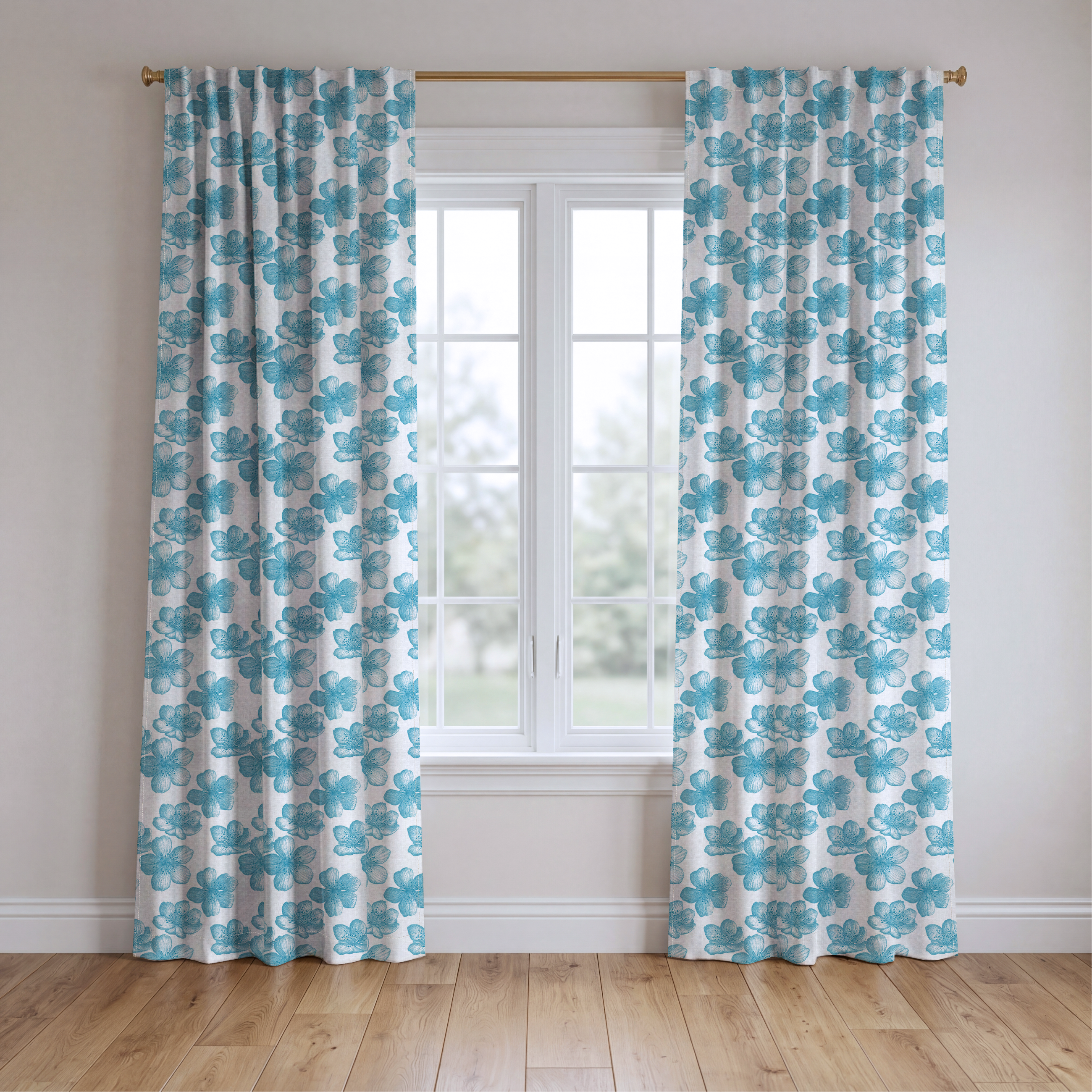 Azul - Curtain Panel
