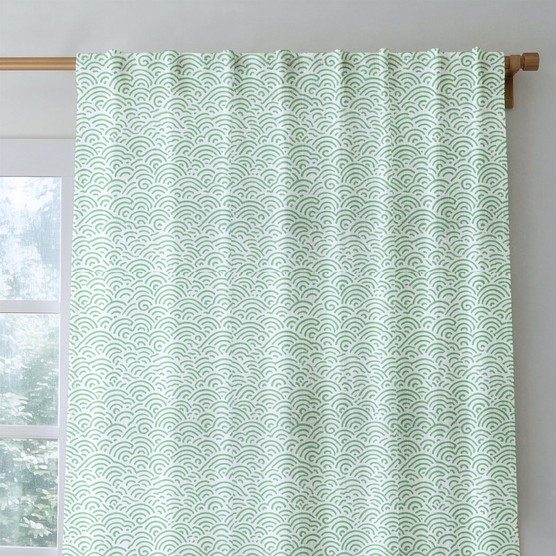 Arlington Waves - Curtain Panel