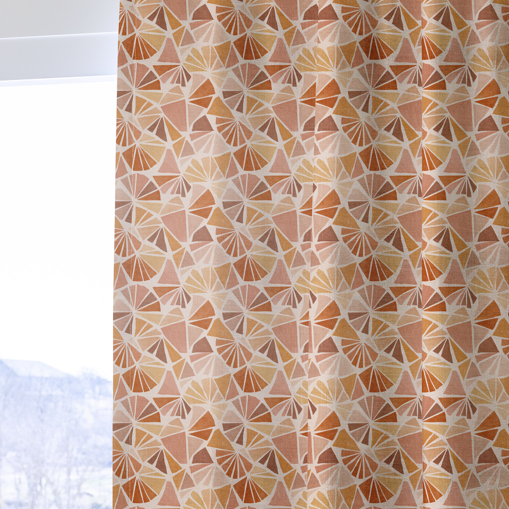 Ares Sunburst - Curtain Panel