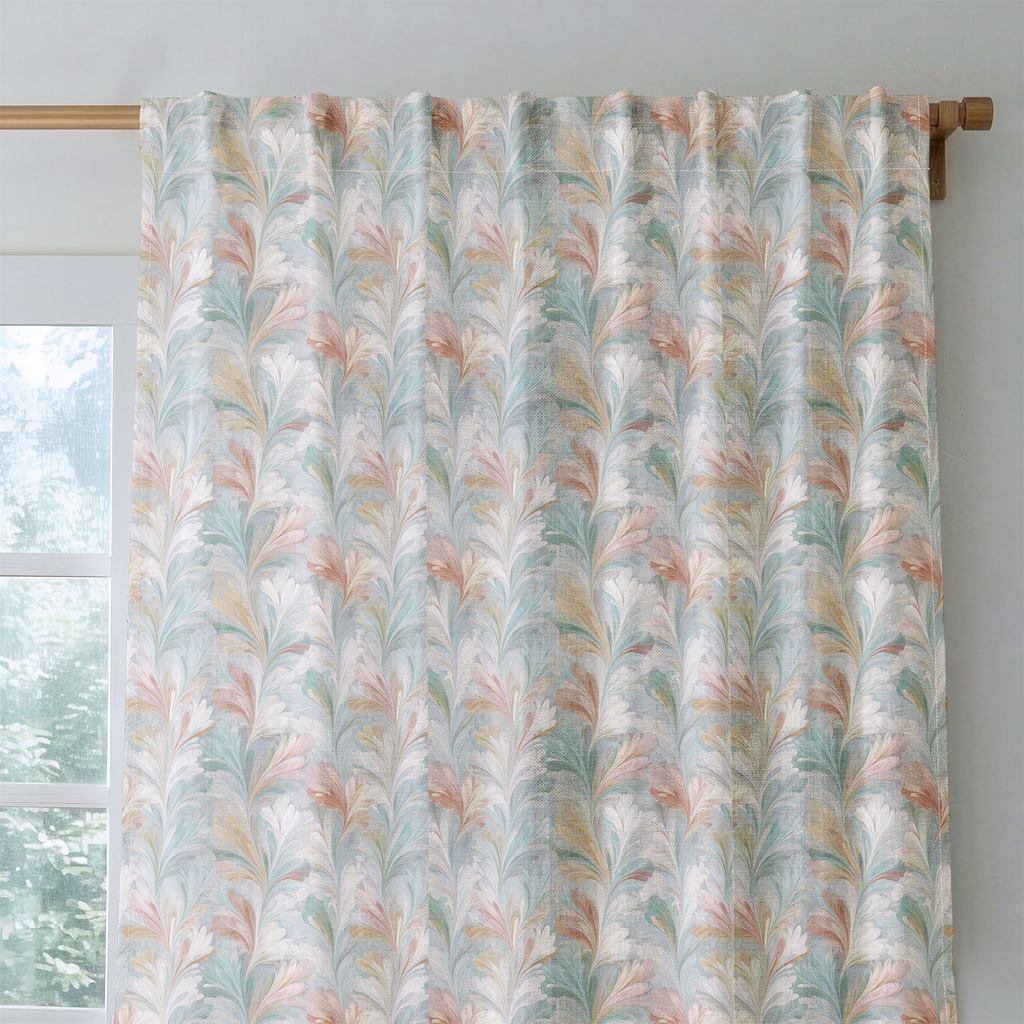 August Flow - Curtain Panel