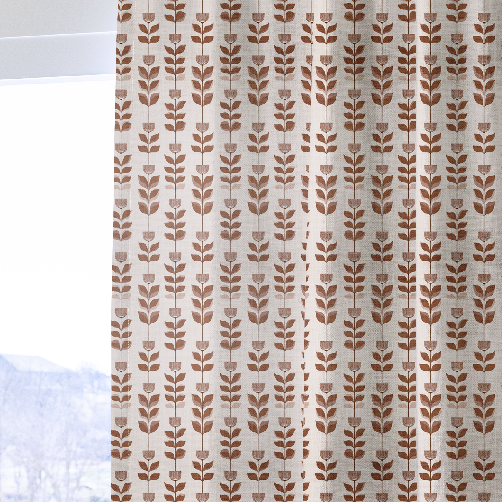 Andrew Floral - Curtain Panel