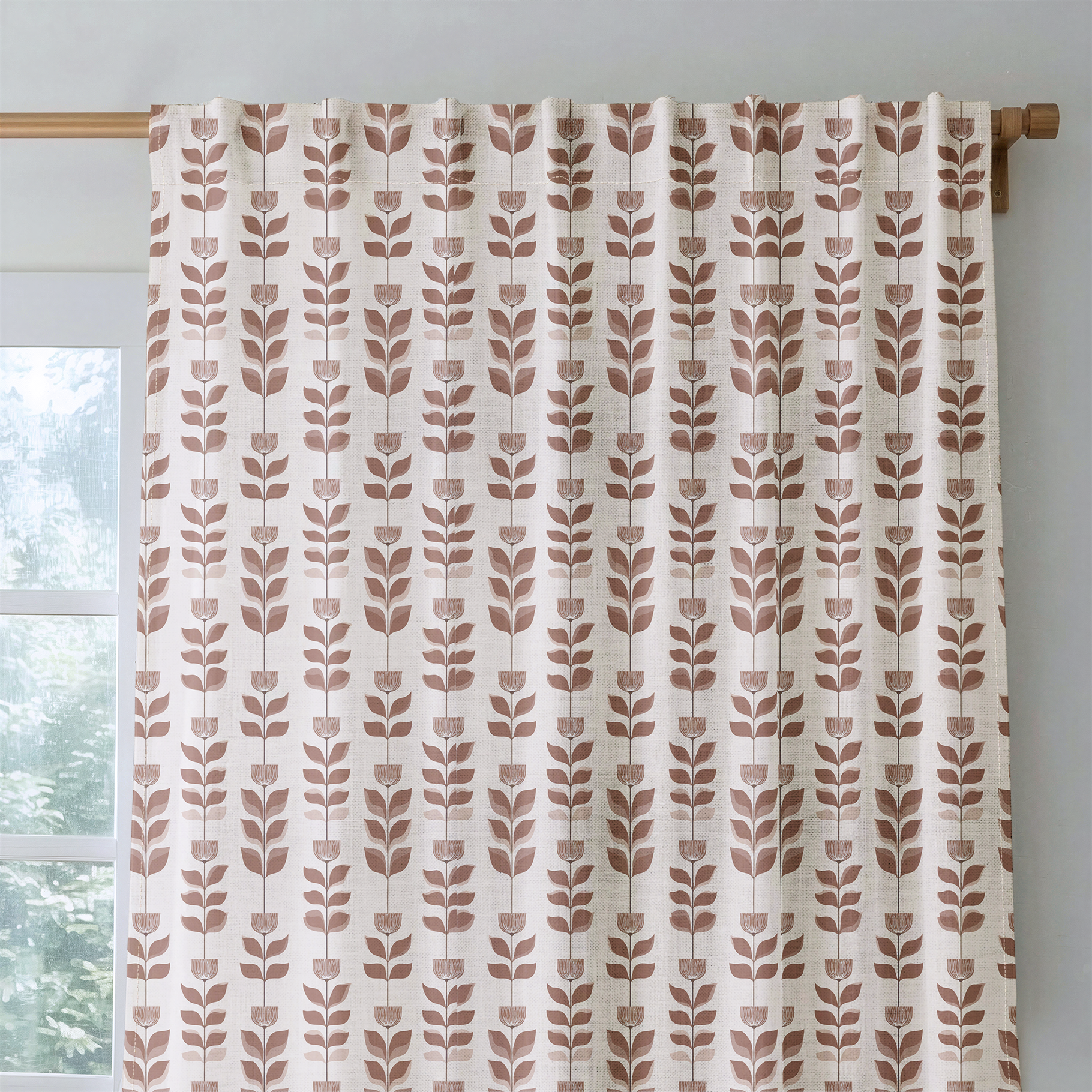 Andrew Floral - Curtain Panel