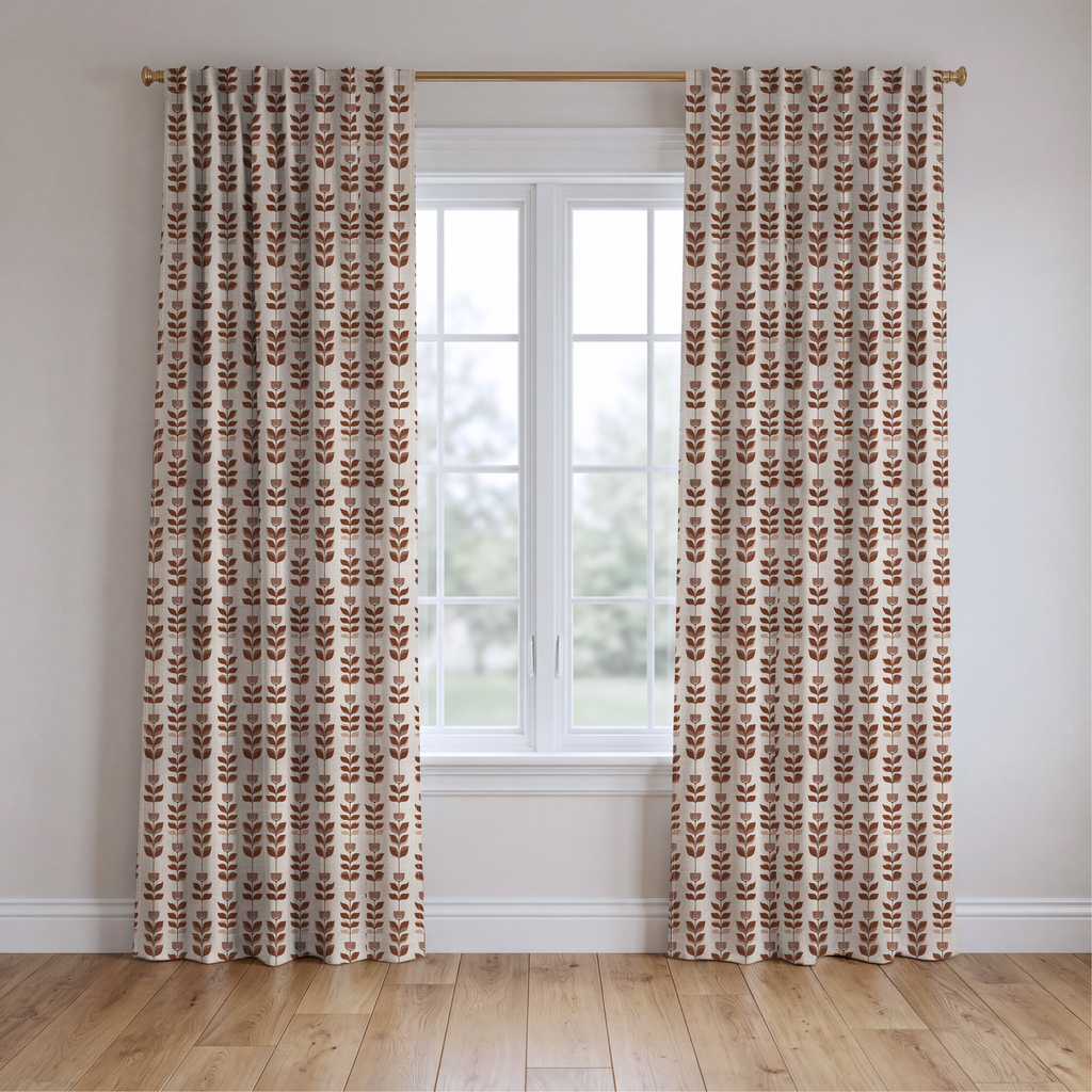 Andrew Floral - Curtain Panel