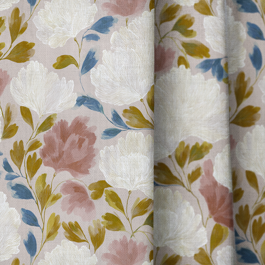 Elsinara Florals - Curtain Panel