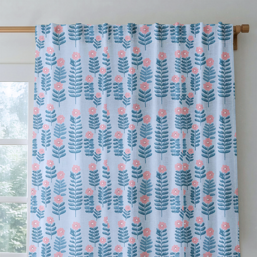 Arleswick Blossoms - Curtain Panel
