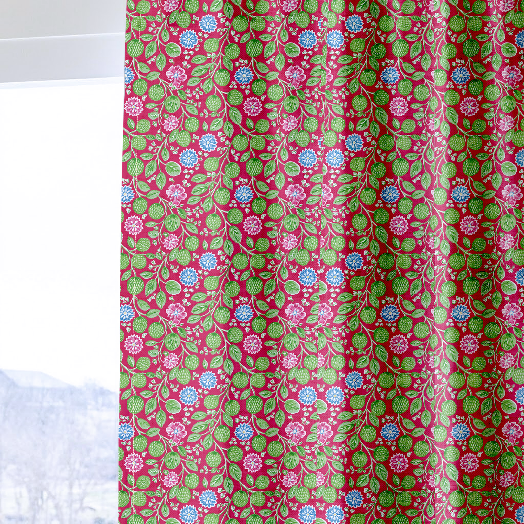 Beaudry Blossoms - Curtain Panel