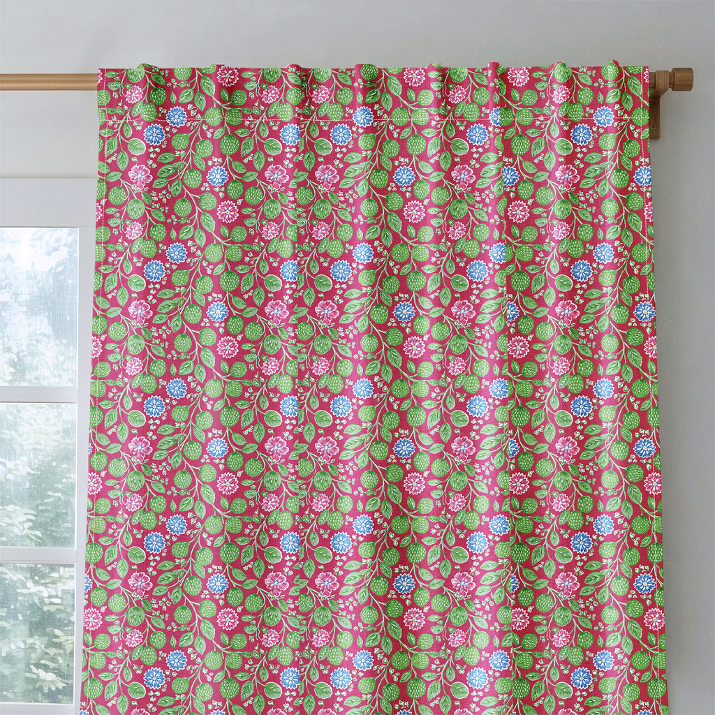 Beaudry Blossoms - Curtain Panel