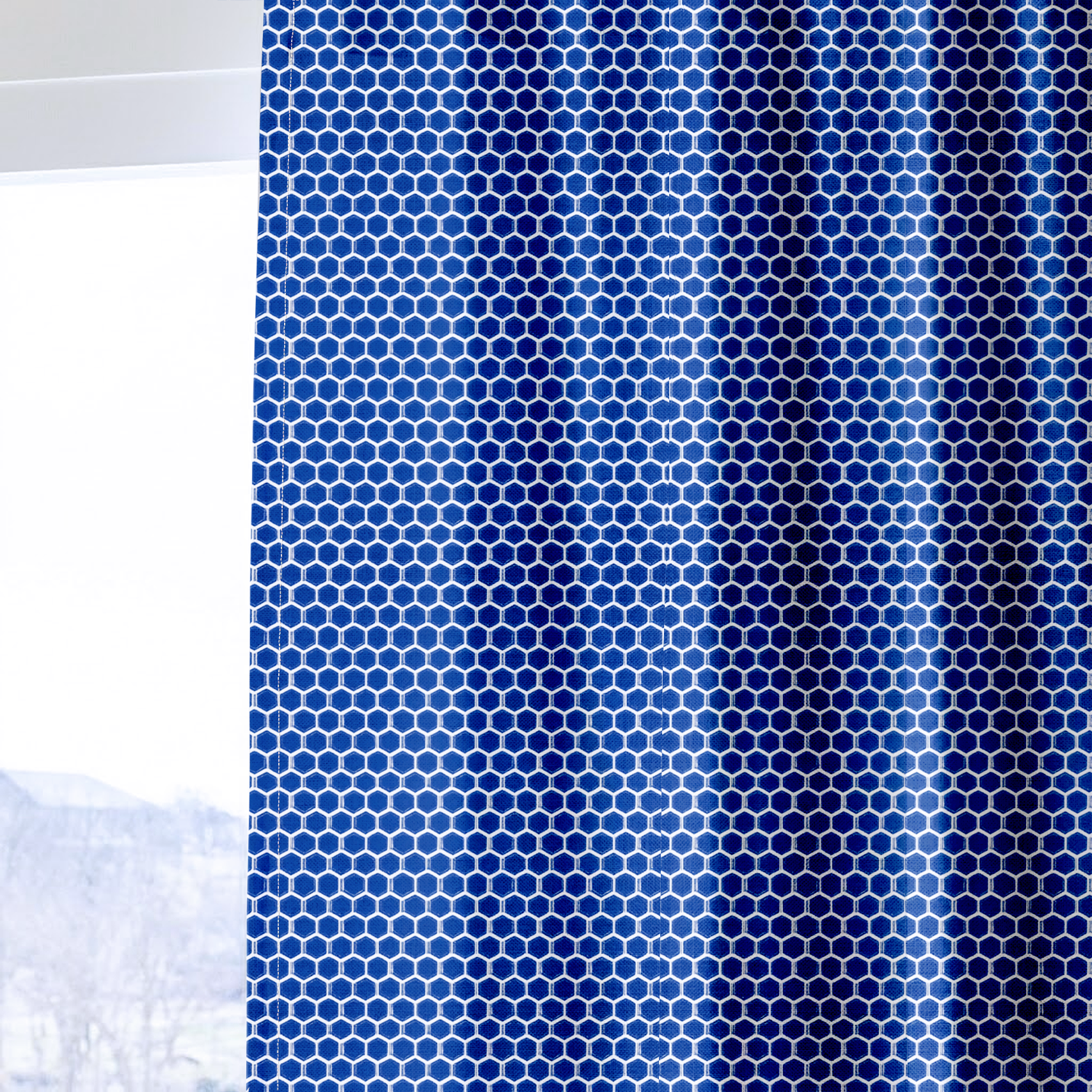 Alouette Blue - Curtain Panel