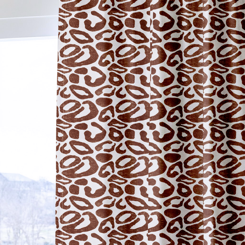 Aman Leopard - Curtain Panel