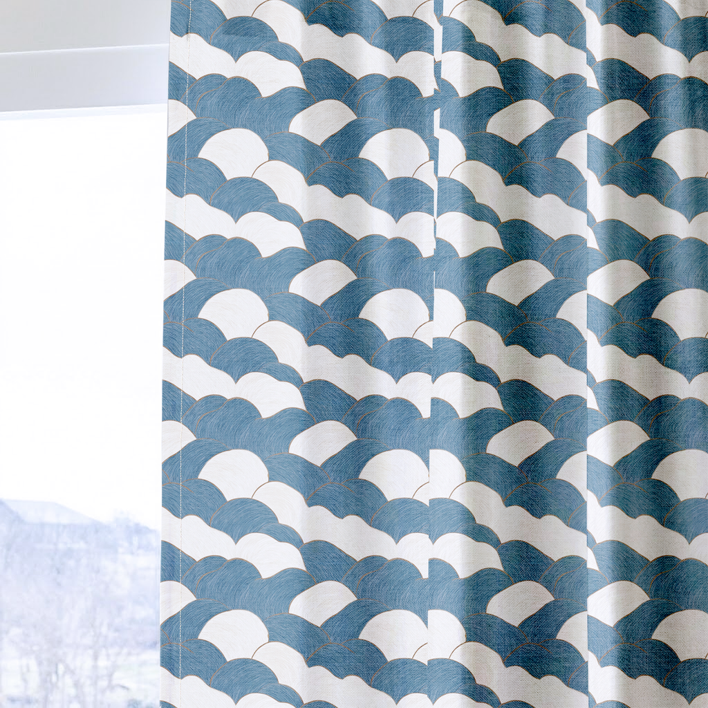 Atticus Clouds - Curtain Panel
