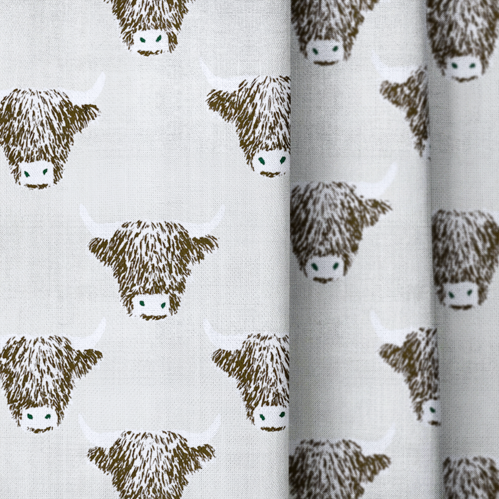 Audrey Highland - Curtain Panel