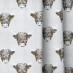 Audrey Highland - Curtain Panel