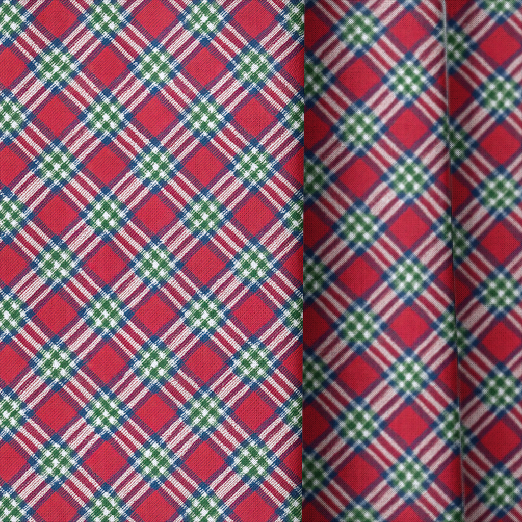 Arletta Plaid - Curtain Panel