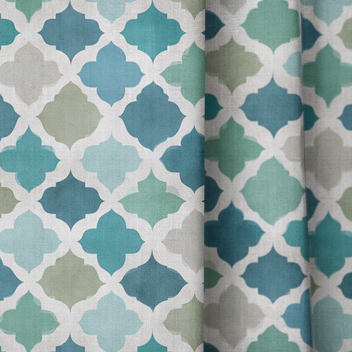 Emerald Jade - Curtain Panel
