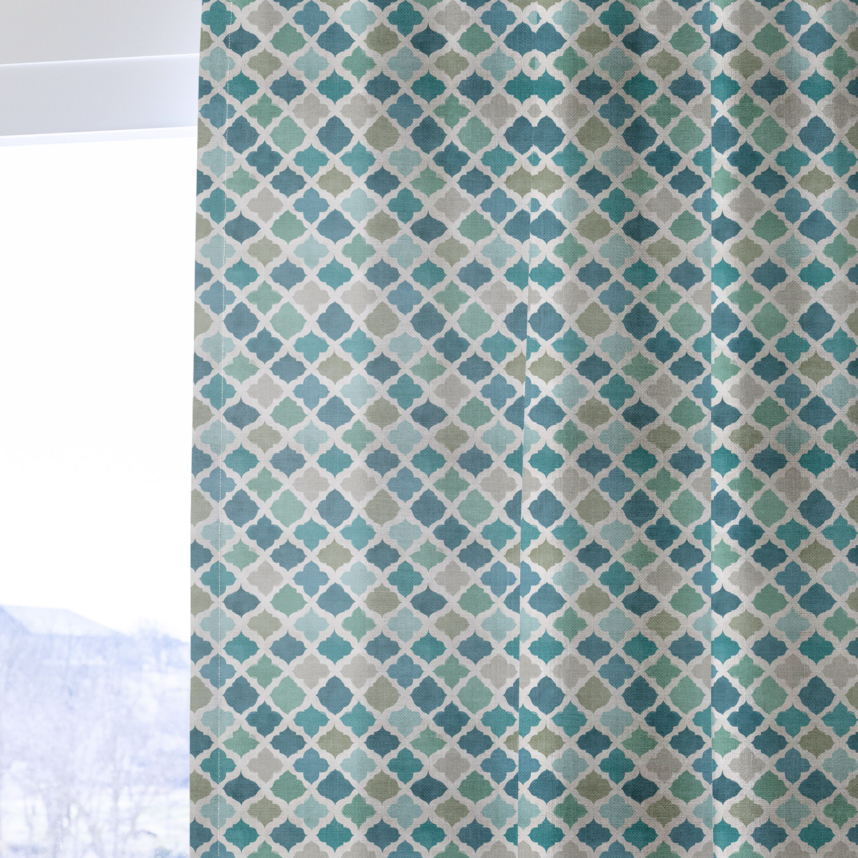 Emerald Jade - Curtain Panel
