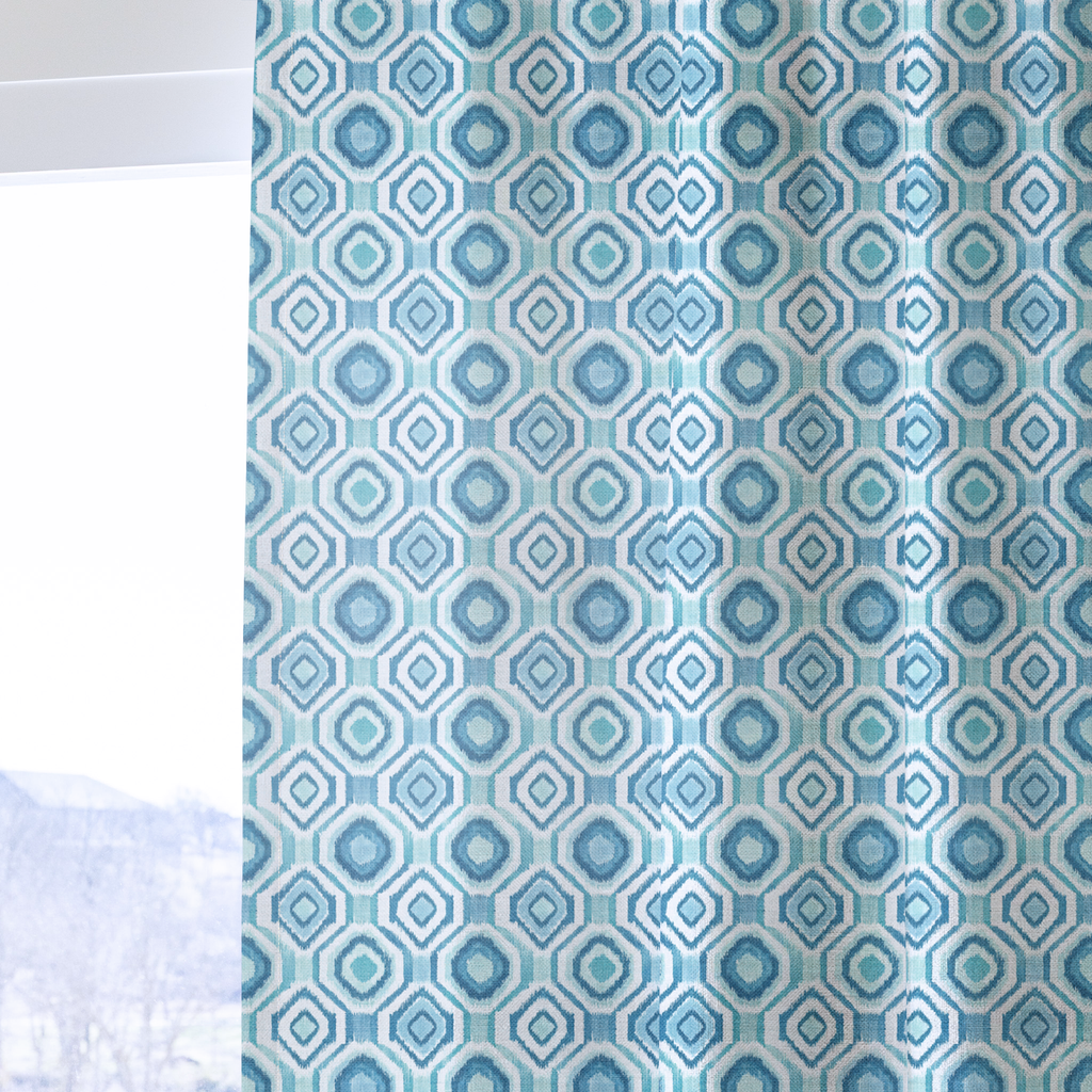 Aqua - Curtain Panel