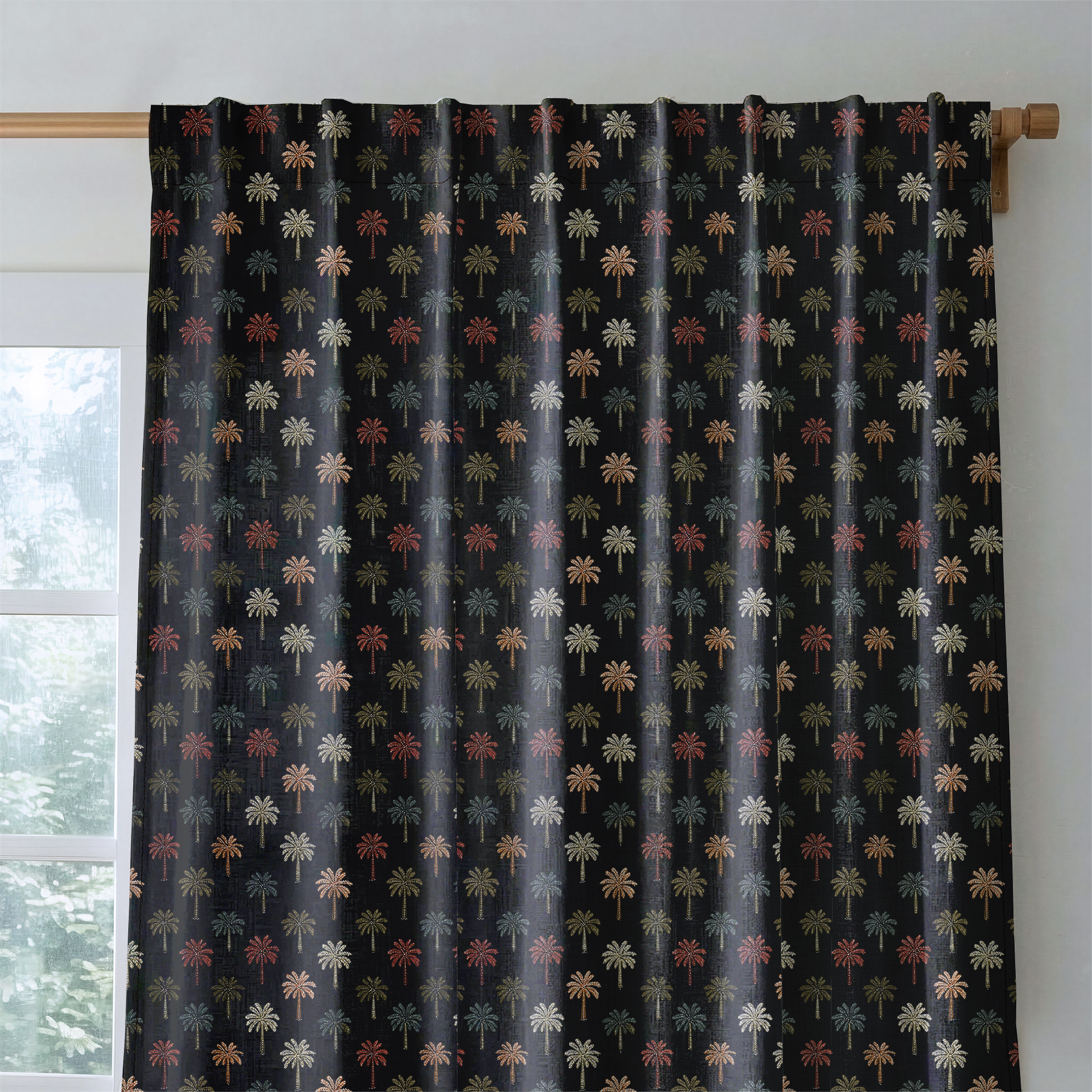 Alys Palm - Curtain Panel