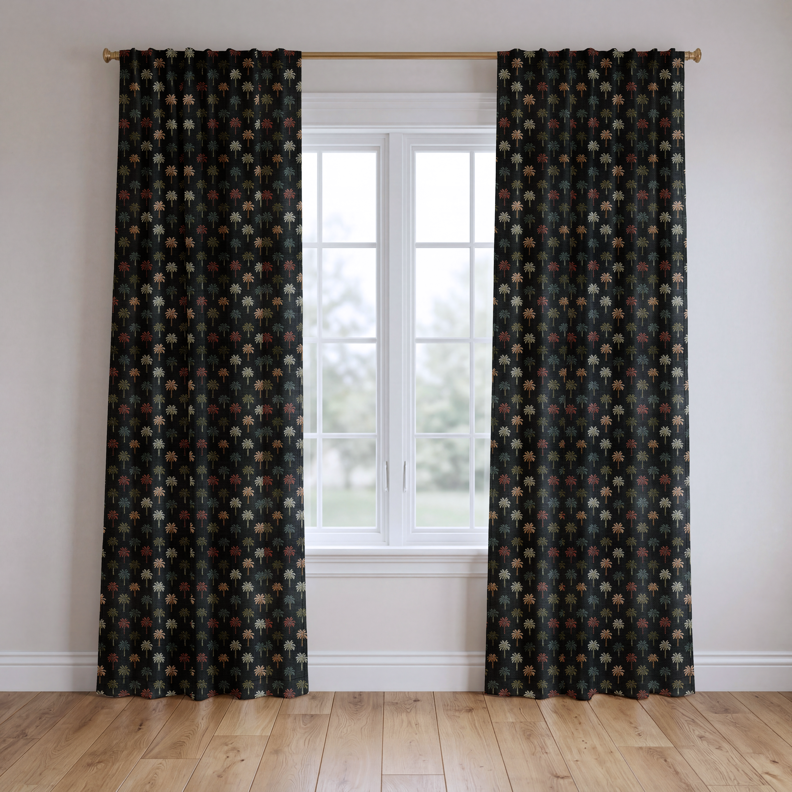 Alys Palm - Curtain Panel