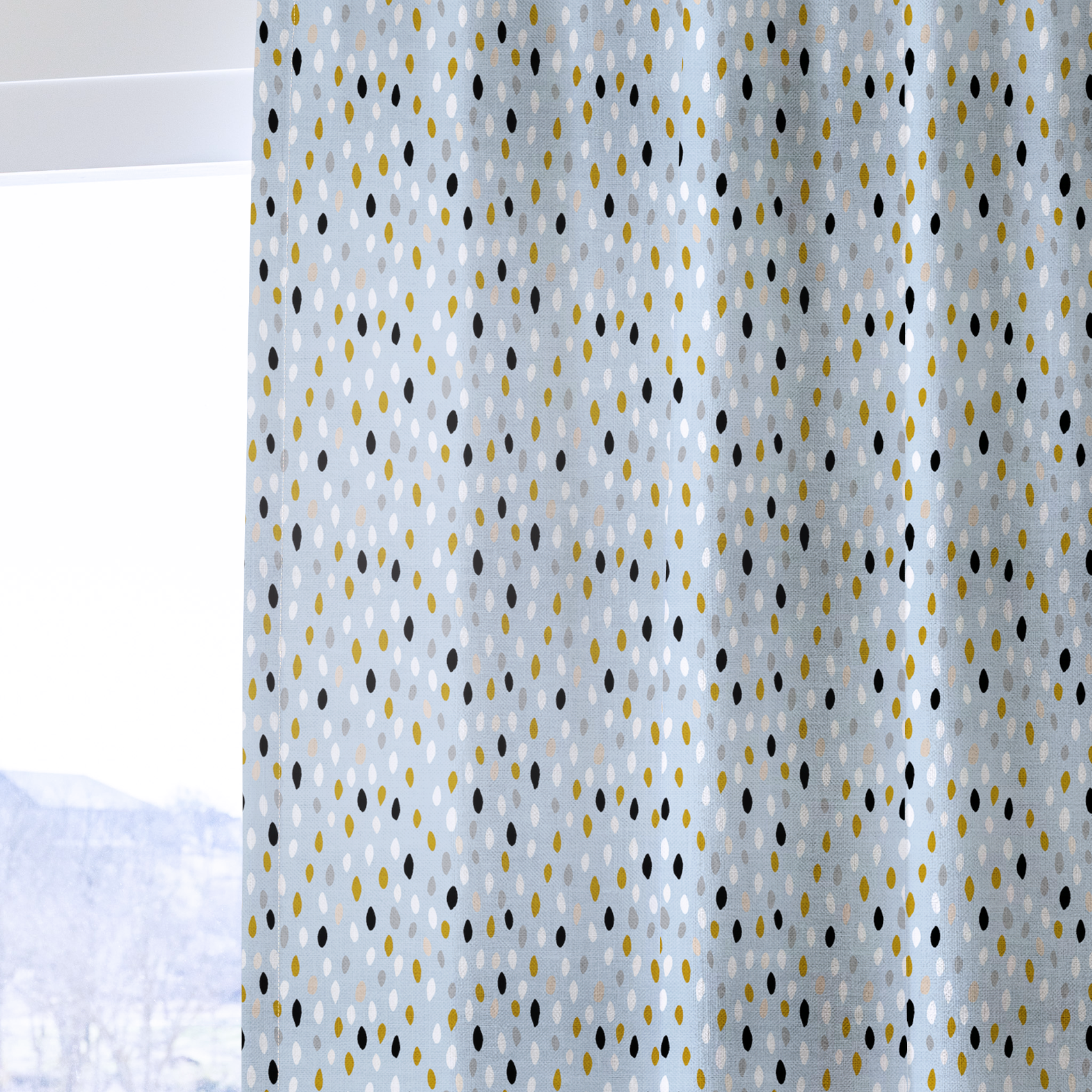 Aveline Raindrop - Curtain Panel