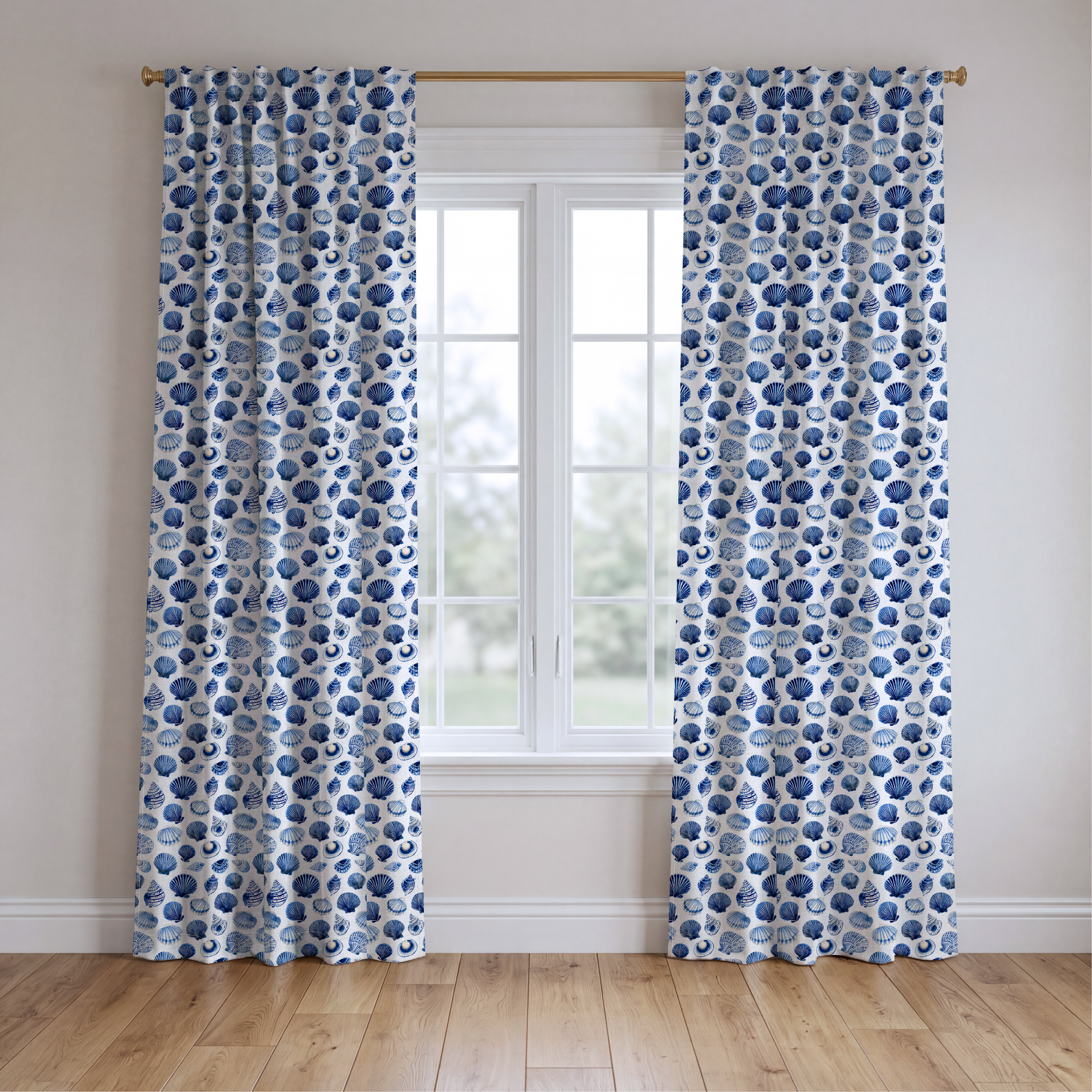 Alligator Point - Curtain Panel