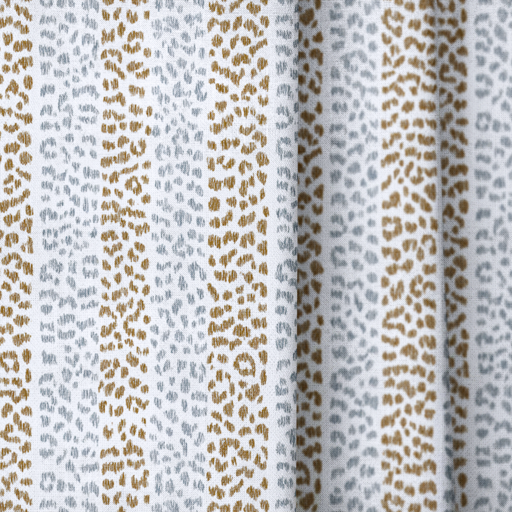 Astaire Leopard - Curtain Panel