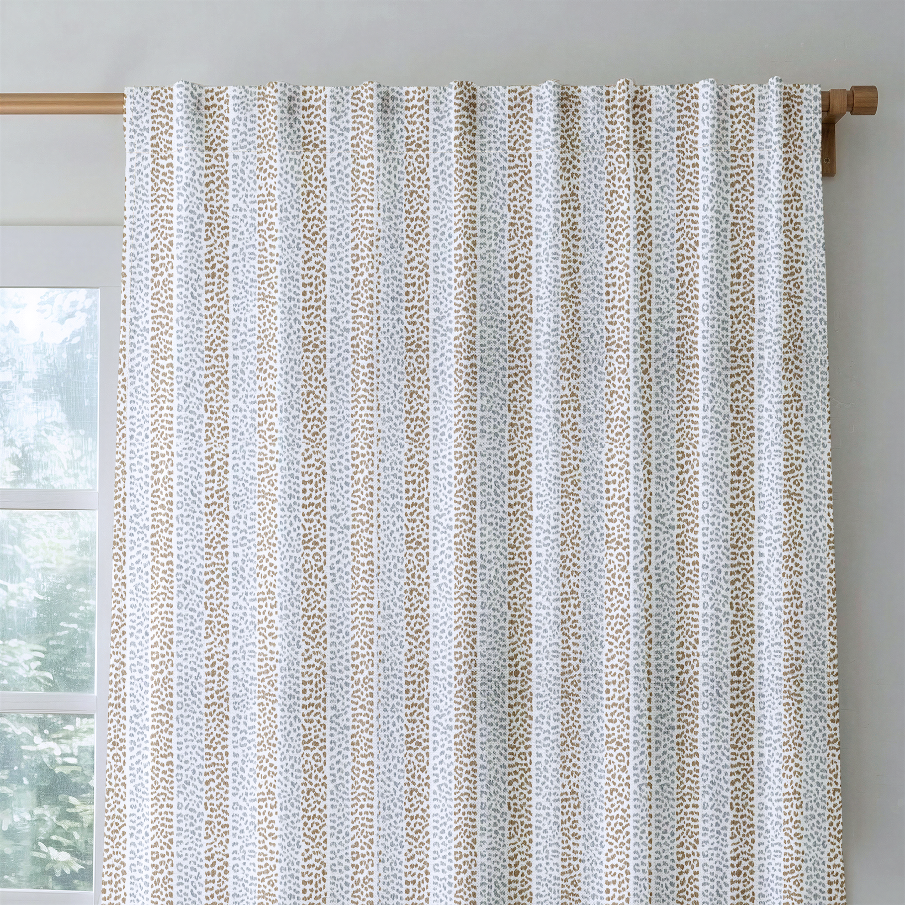 Astaire Leopard - Curtain Panel