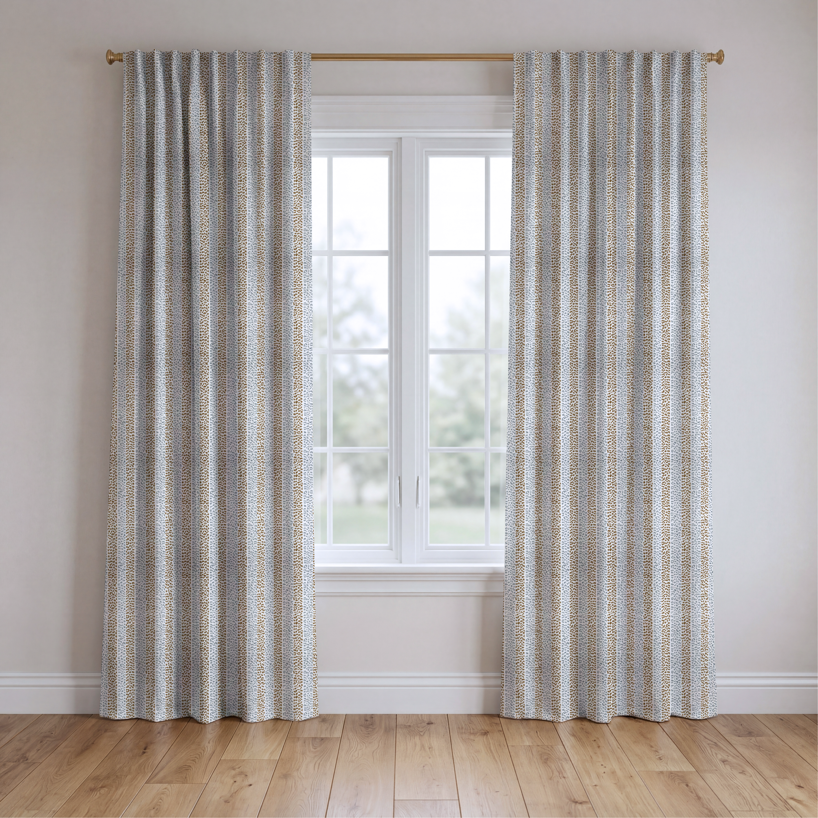 Astaire Leopard - Curtain Panel