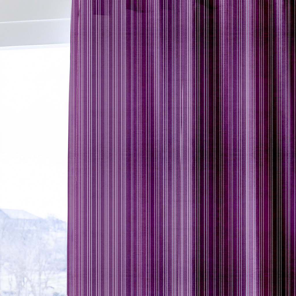 Aubergine - Curtain Panel