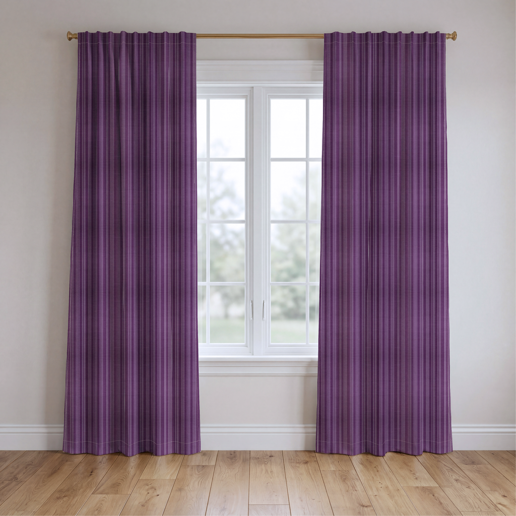 Aubergine - Curtain Panel