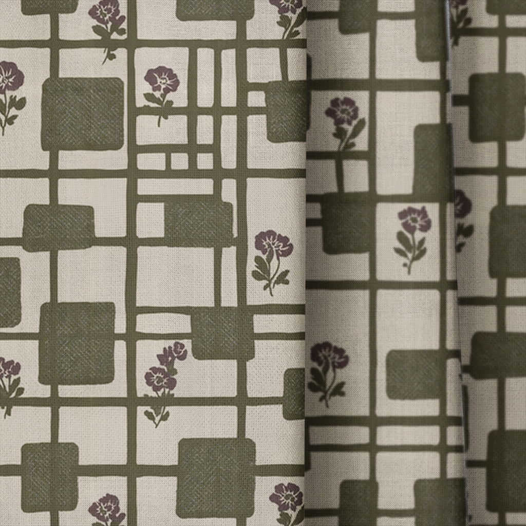 Avi Check - Curtain Panel