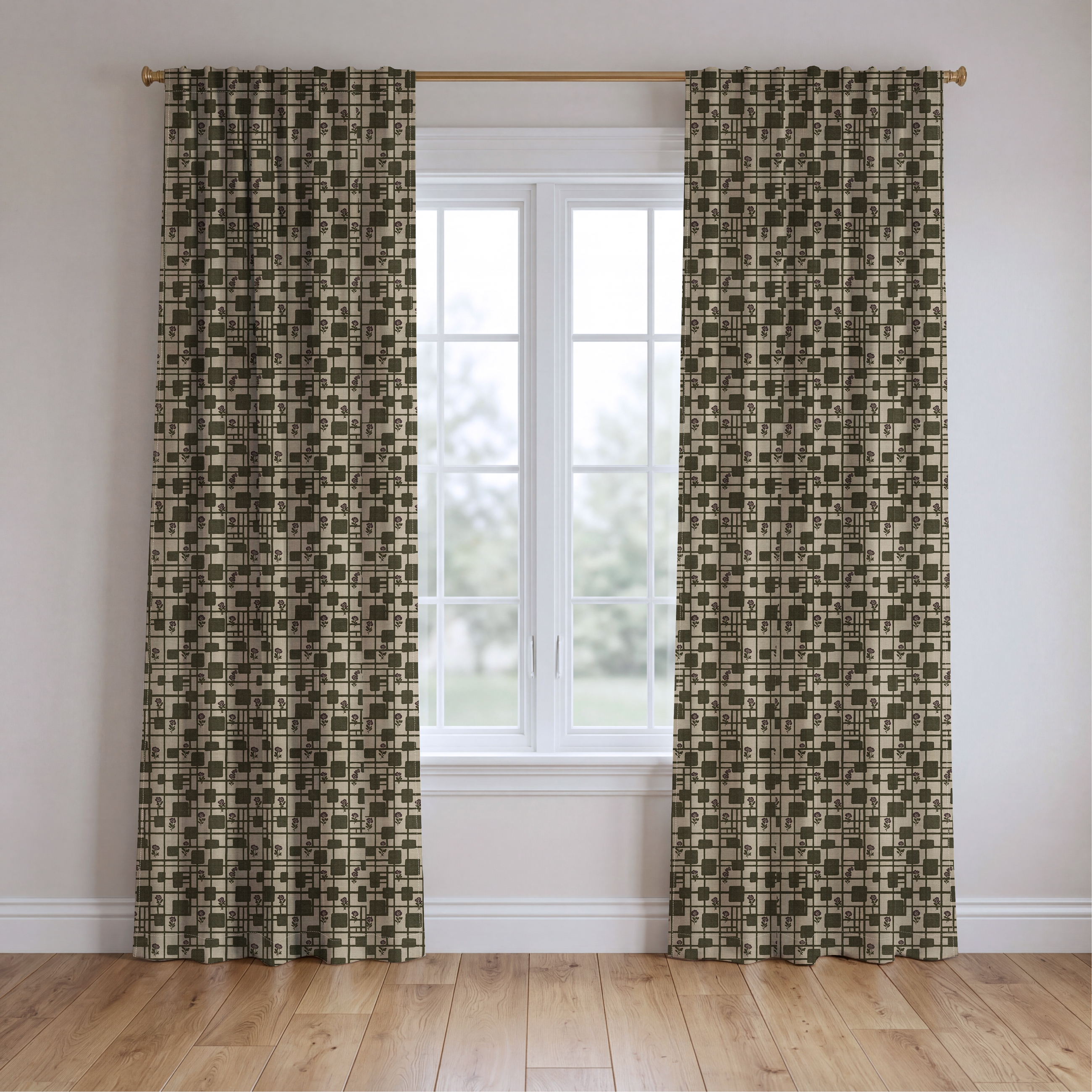 Avi Check - Curtain Panel