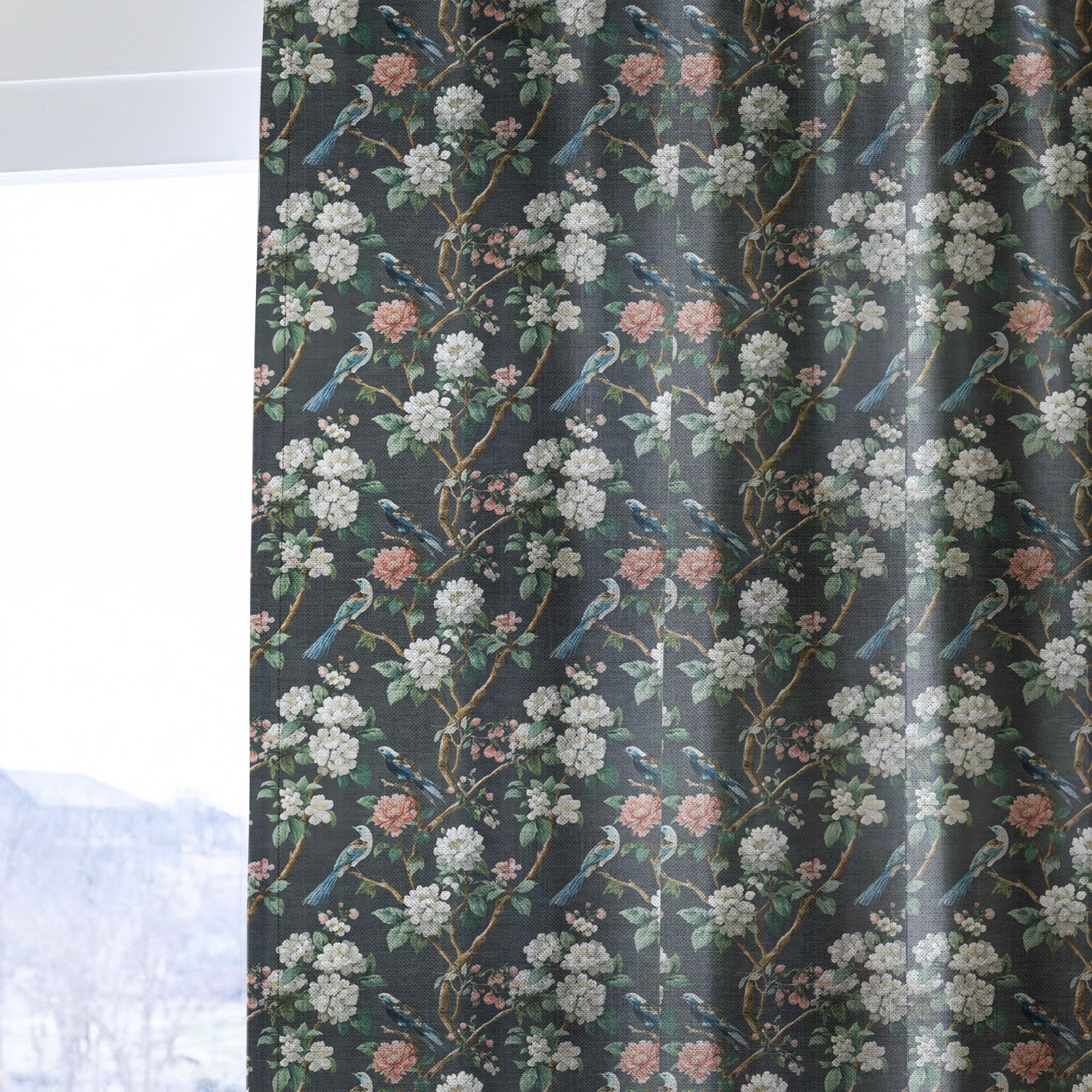 Evera Blossoms - Curtain Panel