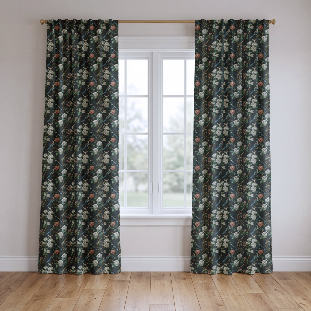 Evera Blossoms - Curtain Panel